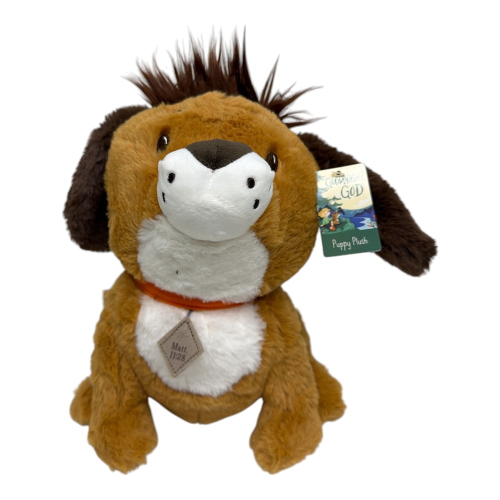 DaySpring Mary & Martha Puppy Plush Stuffed Animal Goodnight God NWT